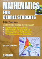 Mathematics for degree students